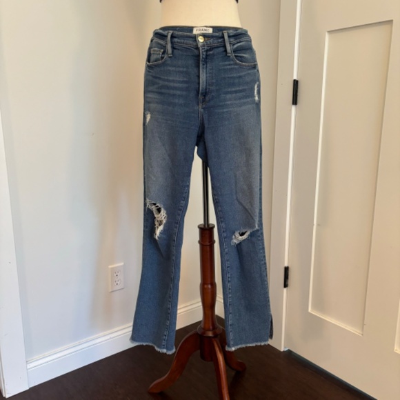 Frame Mid Rise Denim - Picture 2 of 4